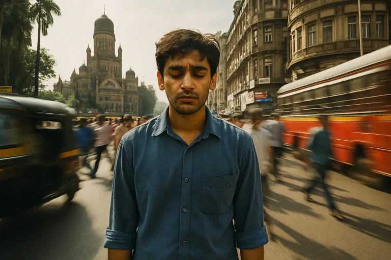 Man undergoing pressure