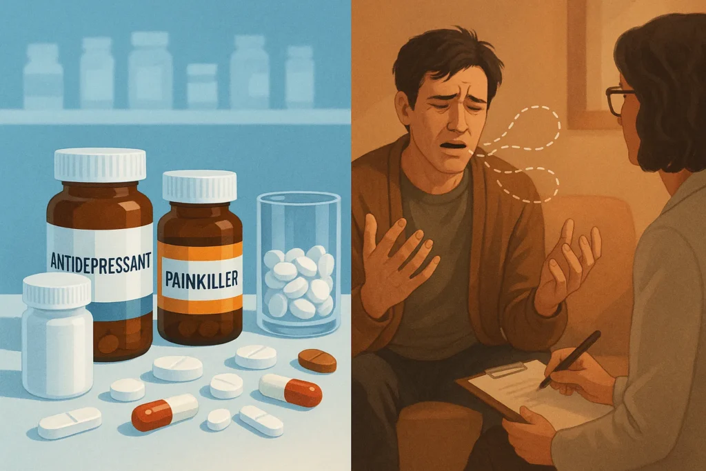 The Usual Tools Meds and Talking It Out